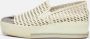 Miu Pre-owned Leather sneakers White Dames - Thumbnail 2