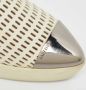 Miu Pre-owned Leather sneakers White Dames - Thumbnail 7