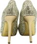 Miu Pre-owned Polyester heels Yellow Dames - Thumbnail 4