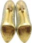Miu Pre-owned Polyester heels Yellow Dames - Thumbnail 6