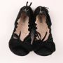 Miu Pre-owned Pony hair flats Black Dames - Thumbnail 3