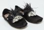 Miu Pre-owned Satin flats Black Dames - Thumbnail 4