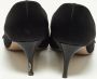 Miu Pre-owned Satin heels Black Dames - Thumbnail 4