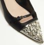 Miu Pre-owned Satin heels Black Dames - Thumbnail 6