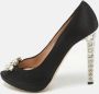 Miu Pre-owned Satin heels Black Dames - Thumbnail 2