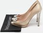 Miu Pre-owned Satin heels Brown Dames - Thumbnail 9