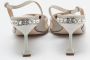 Miu Pre-owned Satin heels Gray Dames - Thumbnail 5