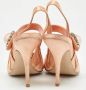 Miu Pre-owned Satin heels Orange Dames - Thumbnail 5