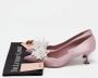 Miu Pre-owned Satin heels Purple Dames - Thumbnail 8