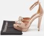 Miu Pre-owned Satin sandals Beige Dames - Thumbnail 8