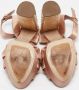 Miu Pre-owned Satin sandals Beige Dames - Thumbnail 5