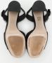 Miu Pre-owned Satin sandals Black Dames - Thumbnail 5