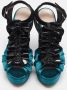 Miu Pre-owned Satin sandals Black Dames - Thumbnail 2