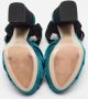 Miu Pre-owned Satin sandals Black Dames - Thumbnail 5