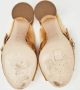 Miu Pre-owned Satin sandals Brown Dames - Thumbnail 6