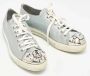 Miu Pre-owned Satin sneakers Gray Dames - Thumbnail 4