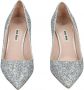 Miu Pre-owned Silver heels Gray Dames - Thumbnail 4