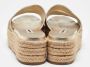 Miu Pre-owned Slides Yellow Dames - Thumbnail 5