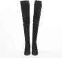 Miu Pre-owned Suede boots Black Dames - Thumbnail 4