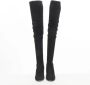 Miu Pre-owned Suede boots Black Dames - Thumbnail 2