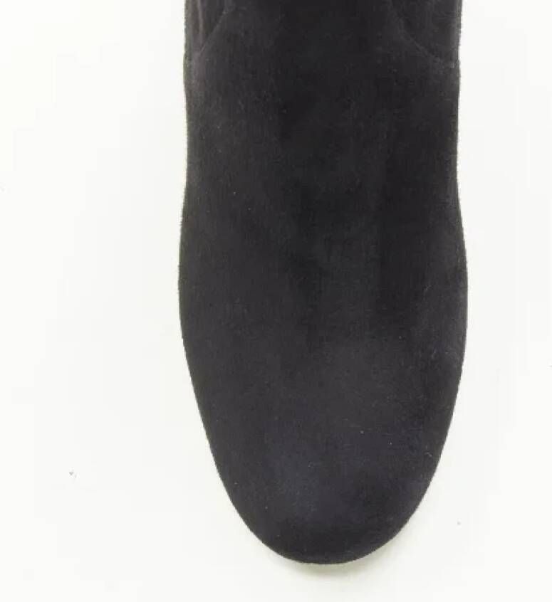 Miu Pre-owned Suede boots Black Dames