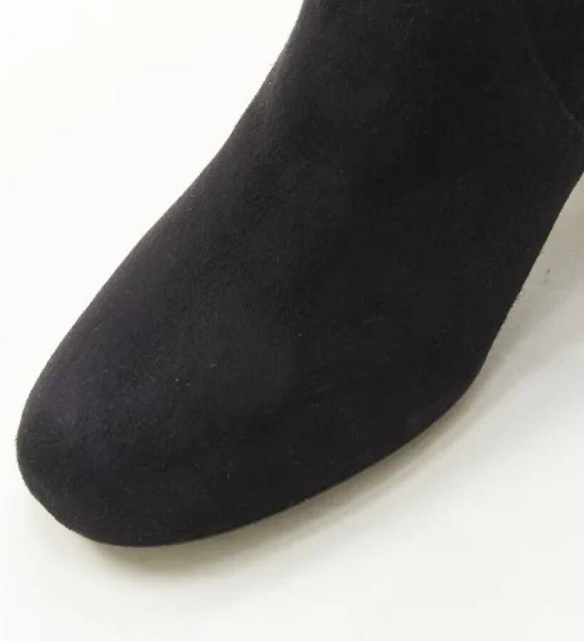 Miu Pre-owned Suede boots Black Dames