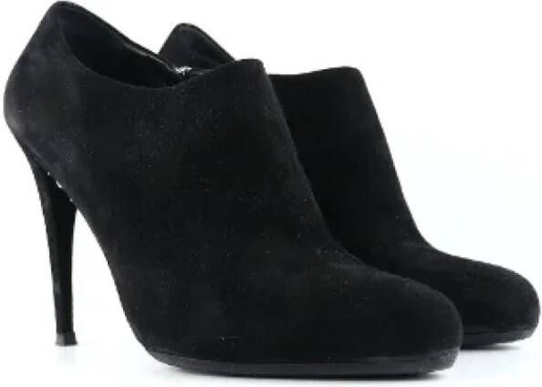 Miu Pre-owned Suede boots Black Dames