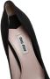 Miu Pre-owned Suede heels Black Dames - Thumbnail 6