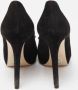 Miu Pre-owned Suede heels Black Dames - Thumbnail 5