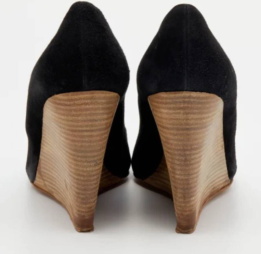 Miu Pre-owned Suede heels Black Dames