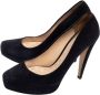 Miu Pre-owned Suede heels Black Dames - Thumbnail 3