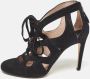 Miu Pre-owned Suede heels Black Dames - Thumbnail 2