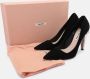 Miu Pre-owned Suede heels Black Dames - Thumbnail 8