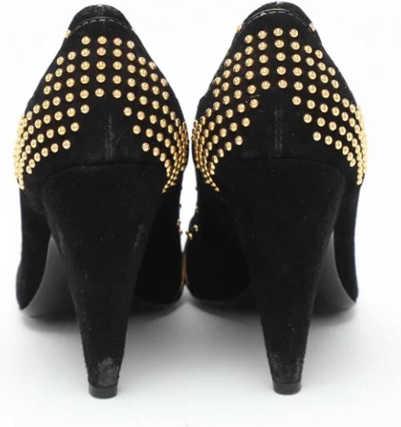 Miu Pre-owned Suede heels Black Dames