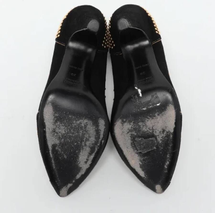 Miu Pre-owned Suede heels Black Dames