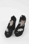 Miu Pre-owned Suede heels Black Dames - Thumbnail 4