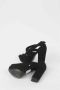 Miu Pre-owned Suede heels Black Dames - Thumbnail 6