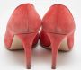 Miu Pre-owned Suede heels Pink Dames - Thumbnail 4