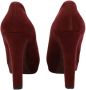 Miu Pre-owned Suede heels Red Dames - Thumbnail 4