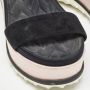 Miu Pre-owned Suede sandals Black Dames - Thumbnail 7