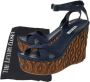 Miu Pre-owned Suede sandals Blue Dames - Thumbnail 7