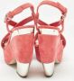 Miu Pre-owned Suede sandals Pink Dames - Thumbnail 5