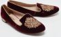 Miu Pre-owned Velvet flats Red Dames - Thumbnail 4