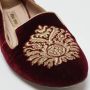 Miu Pre-owned Velvet flats Red Dames - Thumbnail 7