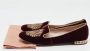 Miu Pre-owned Velvet flats Red Dames - Thumbnail 9