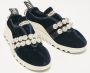 Miu Pre-owned Velvet sneakers Blue Dames - Thumbnail 4