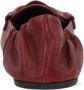 Miu Rode Robijn Leren Loafers Red Dames - Thumbnail 3