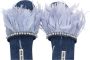 Miu Denim Sandalen Affairs Blauw Dames - Thumbnail 2