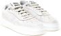 Miu Witte Distressed Leren Sneakers White Dames - Thumbnail 2