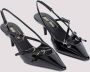 Miu Zwarte Lakleren Pumps met Puntige Neus Black Dames - Thumbnail 2